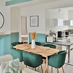 L'escale Bleue - Balcon Prive - Vue 公寓 勒阿弗尔