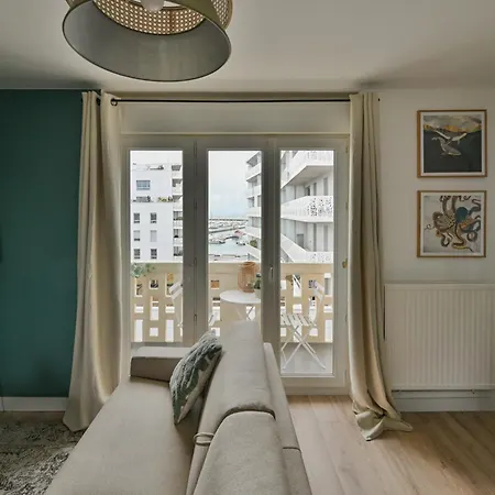 L'escale Bleue - Balcon Prive - Vue Le Havre