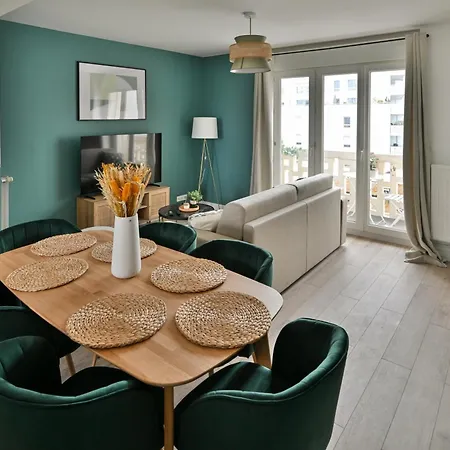 L'escale Bleue - Balcon Prive - Vue شقة لو هافر