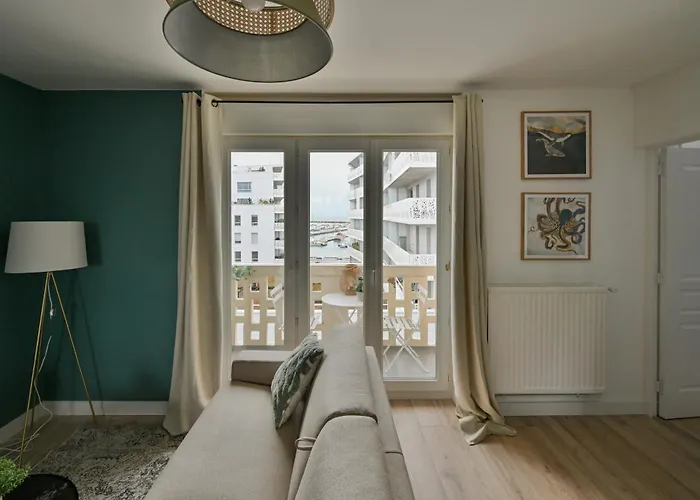 L'escale Bleue - Balcon Prive - Vue Hawr